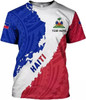 Customized Haitian 3D T-Shirt - Custom Name