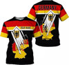 Personalized Germany 3D T-Shirt - Custom Name