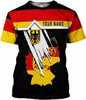 Personalized Germany 3D T-Shirt - Custom Name