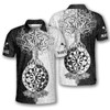 Personalized Warrior Viking Darts Polo Shirt - Custom Name