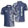 Personalized Tribal Bowling Polo Shirt - Custom Name
