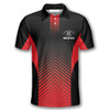 Personalized Archery Red Last Arrows Polo Shirt - Custom Name & Team Name
