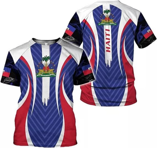 Personalized Haiti T-Shirt - Custom Name