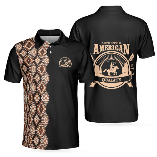 American Indian Navajo Pattern 3D Polo Shirt
