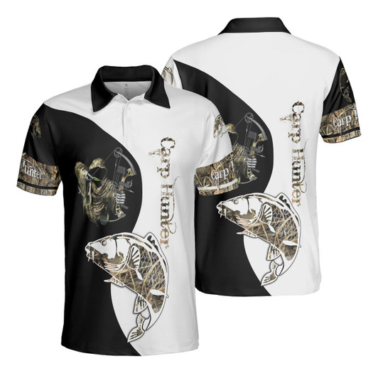 Personalized Carp Hunter Bowfishing 3D Tank Top - Custom Name