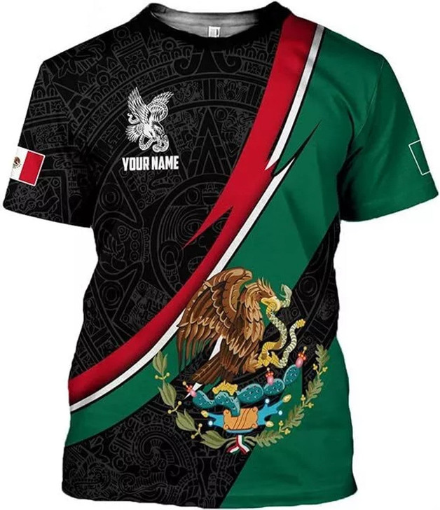Personalized Mexican T-Shirt - Custom Name