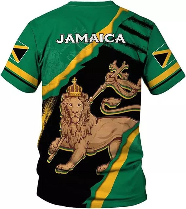 Personalized Jamaica 3D T-Shirt - Custom Name