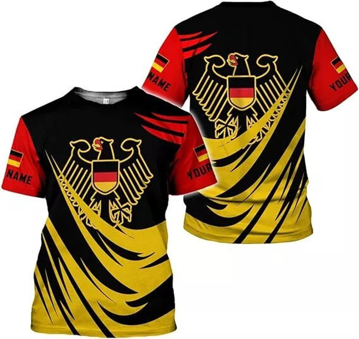 Personalized Germany T-Shirt - Custom Name