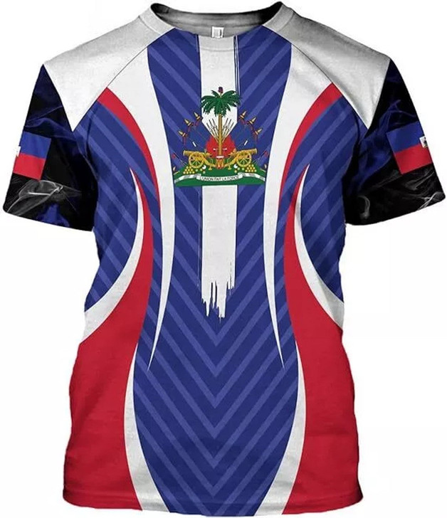 Personalized Haiti T-Shirt - Custom Name