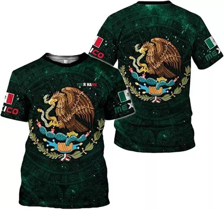 Customized Mexican T-Shirt - Custom Name