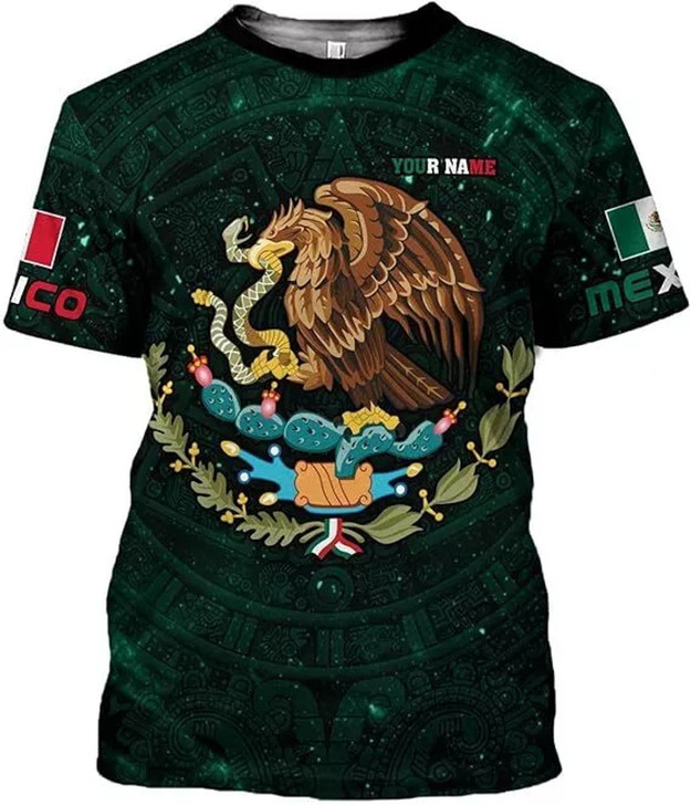 Customized Mexican T-Shirt - Custom Name