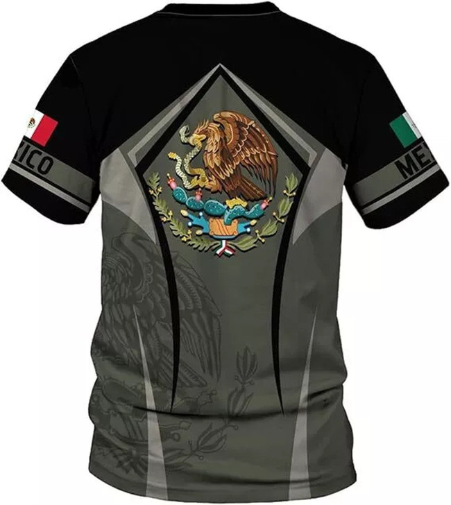 Personalized Mexico 3D T-Shirt - Custom Name