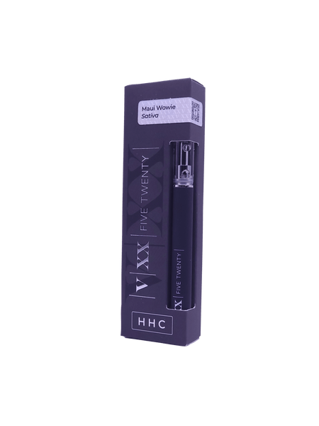 FIVE TWENTY HHC disposable vape pen is the fastest and easiest way to vape your favorite cannabinoid, try one of our 9 flavors derived from cannabis derived terpenes