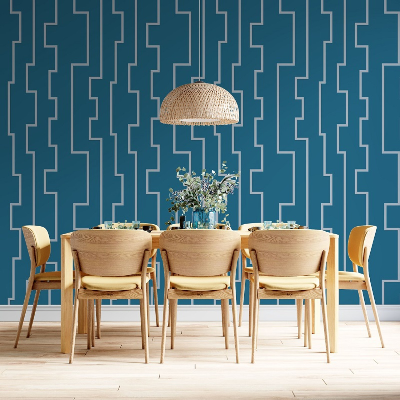 Luxury Peel & Stick Wallpaper in Custom Colours - Peel & Paper