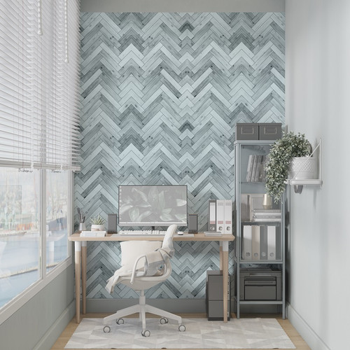 NuWallpaper Farmhouse Plaid Peel and Stick Wallpaper  Charcoal NUS3624   RONA