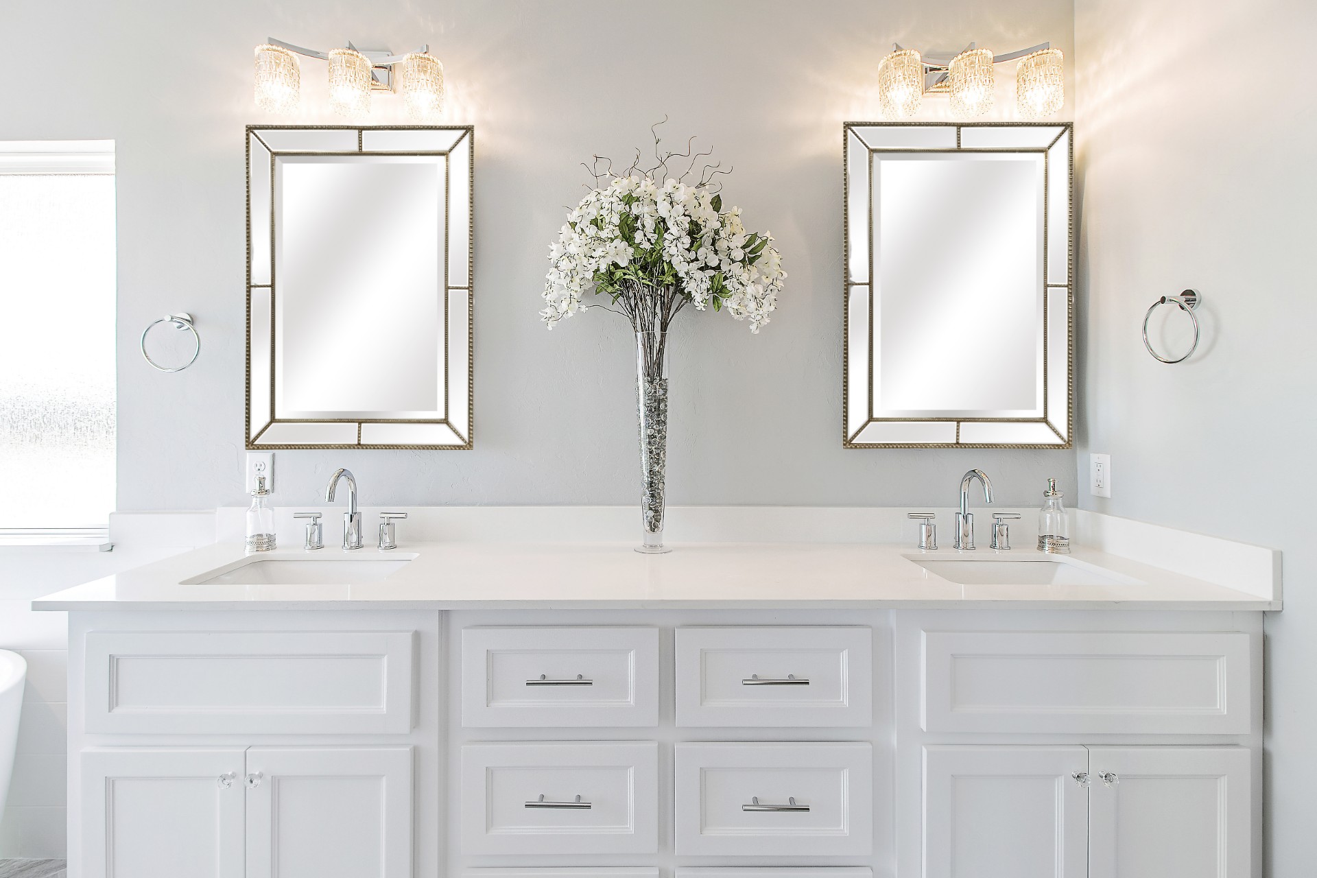 Bathroom Mirror Dallas Ft Worth Sbc Decor