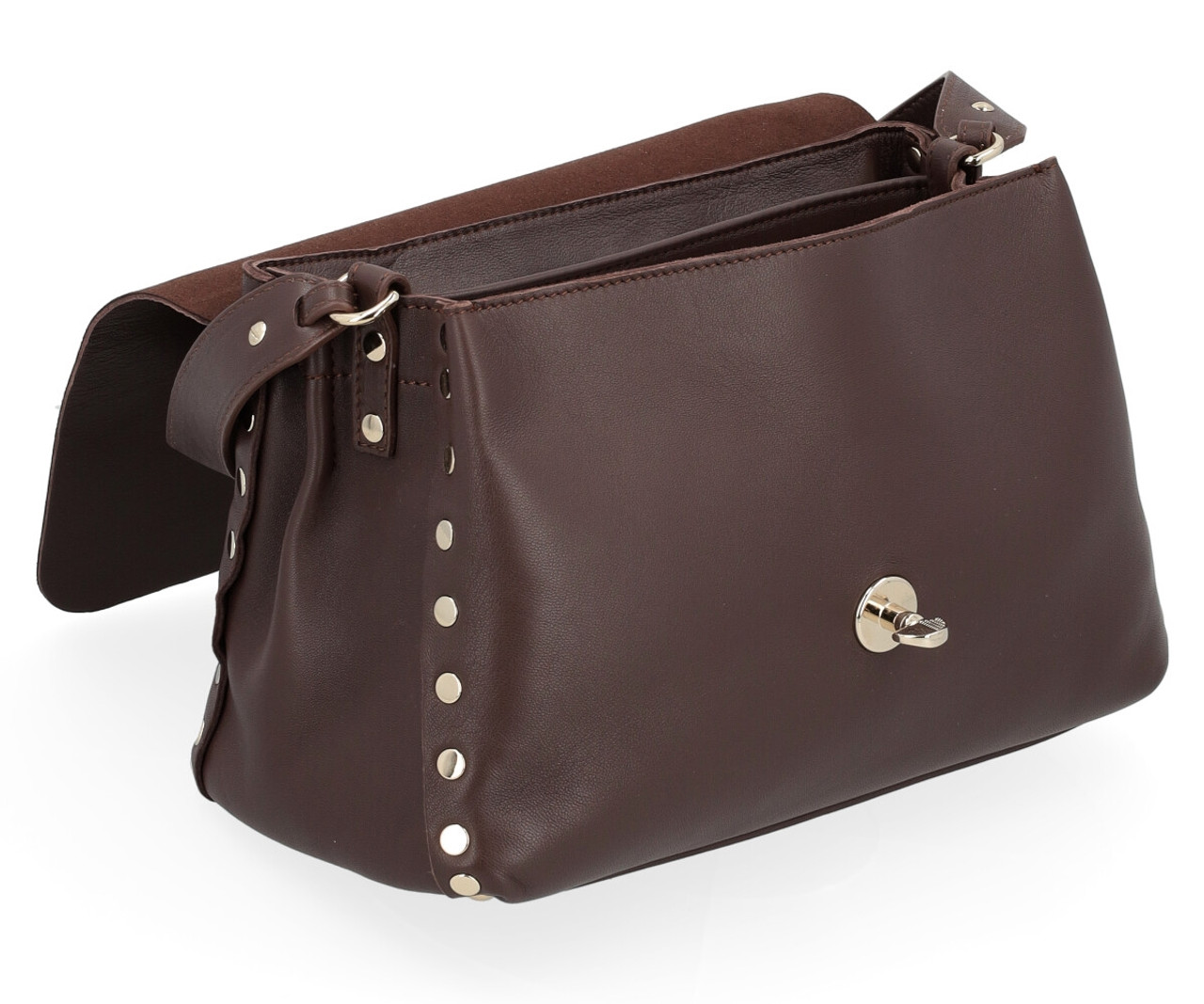 Bag Zanellato Postina Glove Luxethic S brown | H-Brands