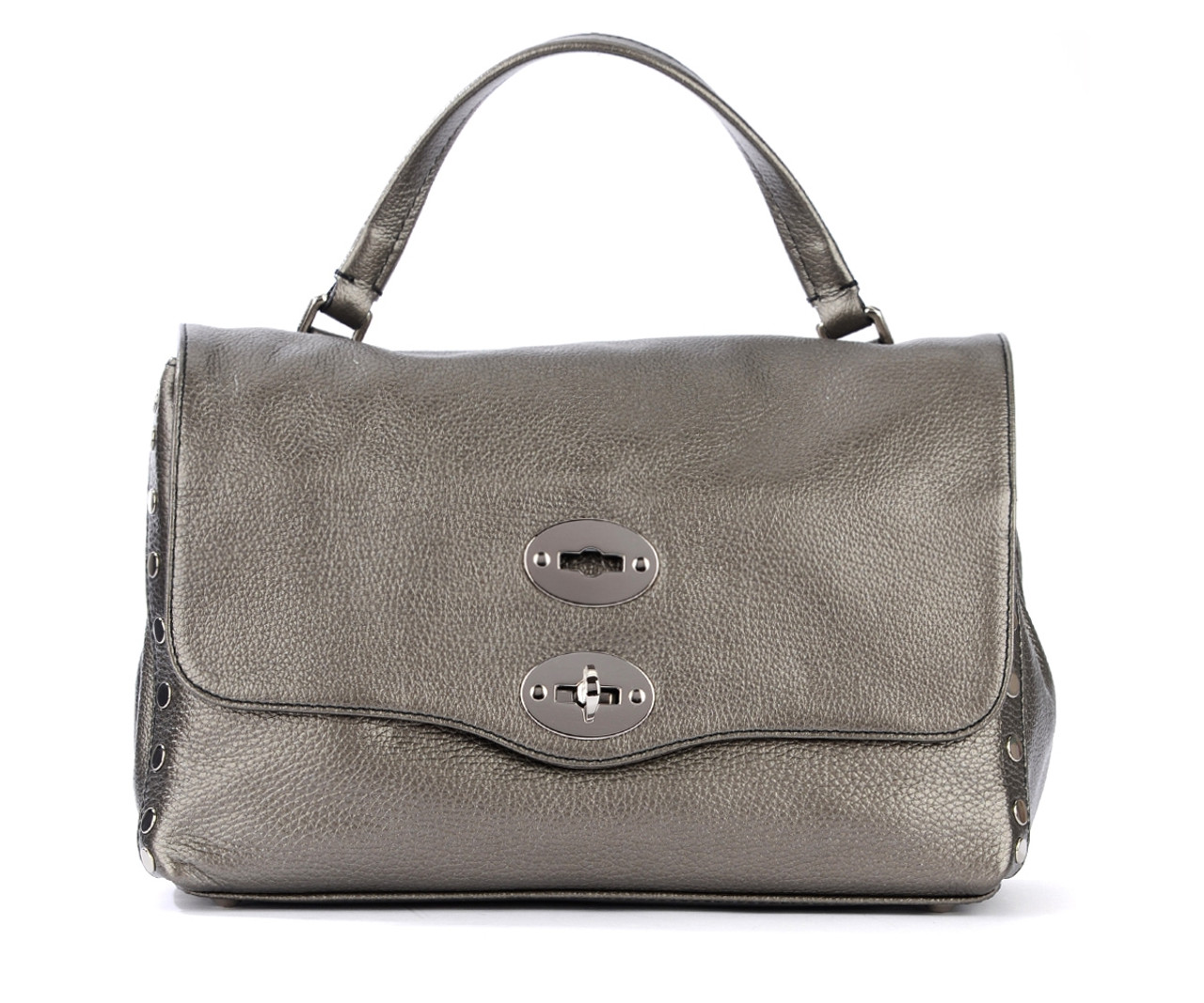 Bag Zanellato Postina Daily S gunmetal | H-Brands