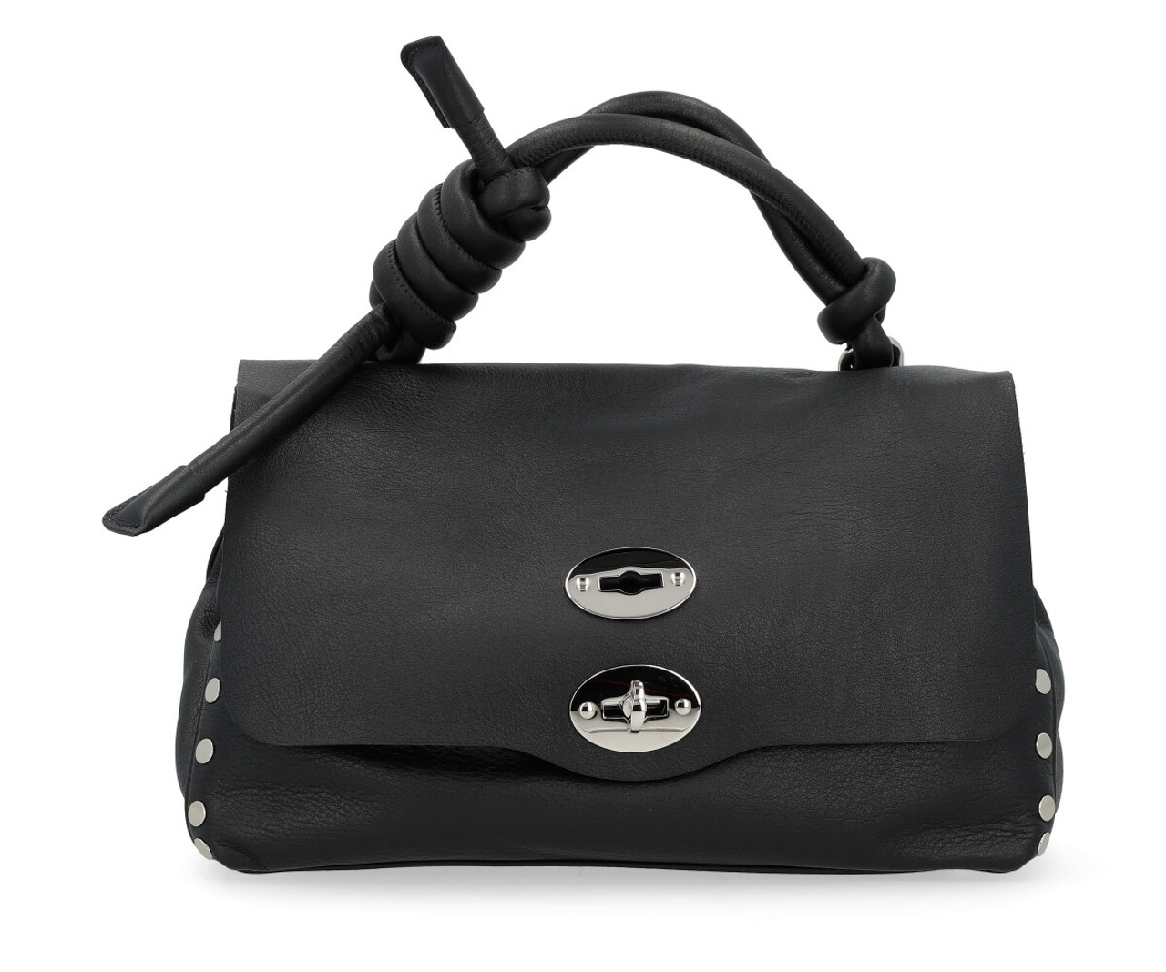 Bag Zanellato Postina Piuma Knot S black