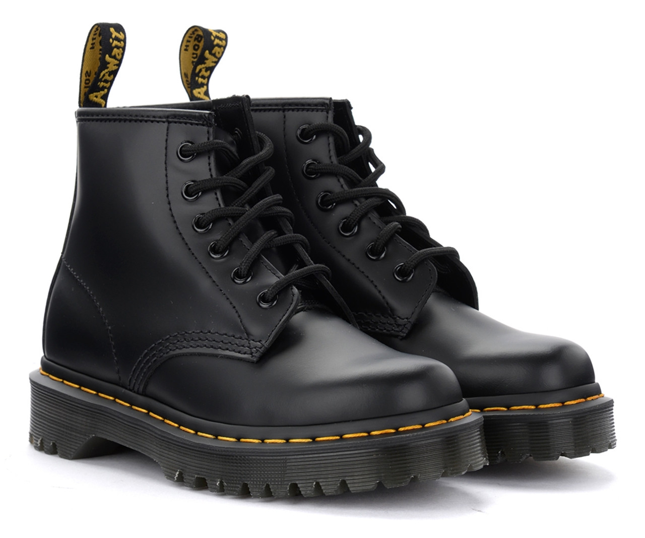 Combat boot Dr. Martens 101 Bex Smooth black leather H Brands