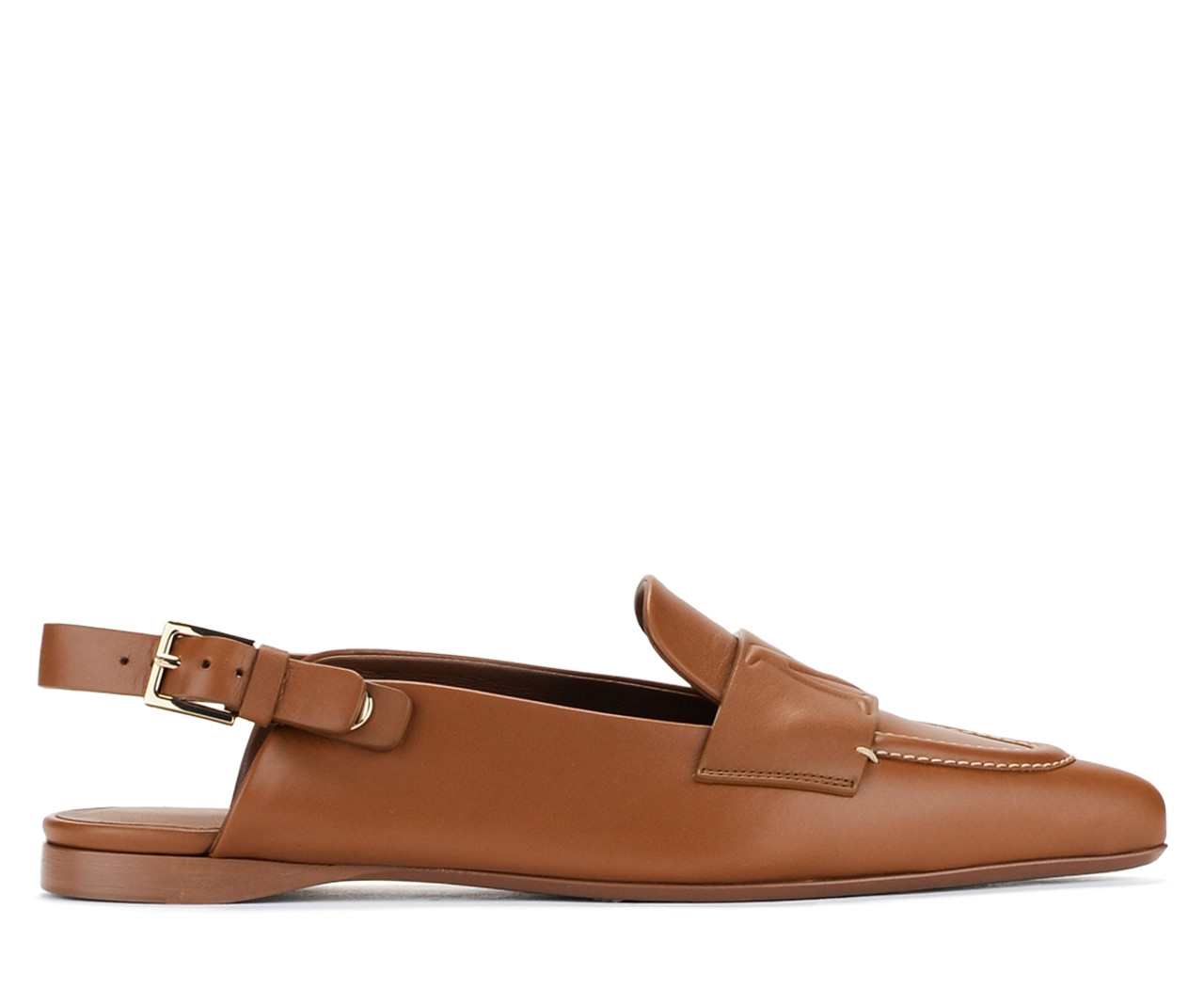 Moccasin slingback Max Mara leather color | H-Brands