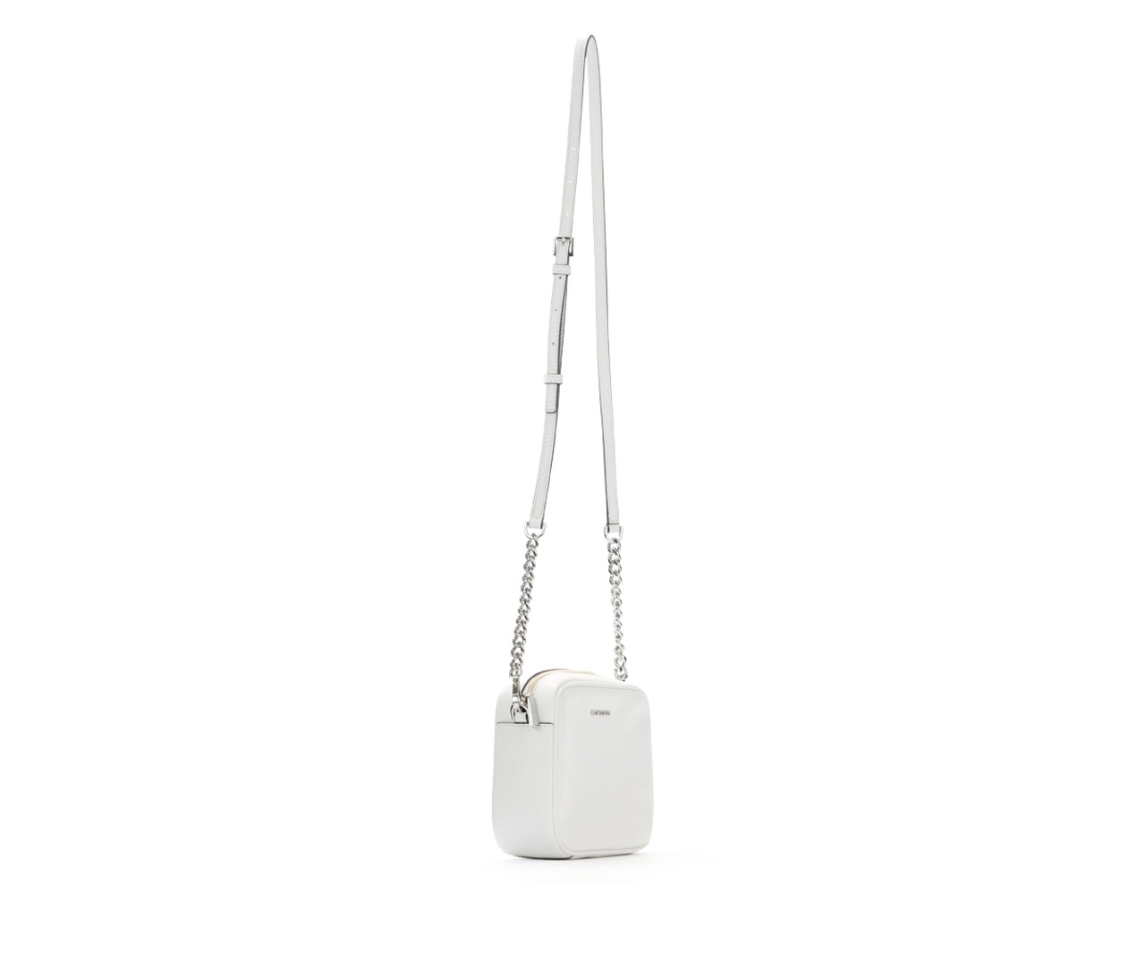 Crossbody bag Michael Kors Ginny in white leather | H-Brands