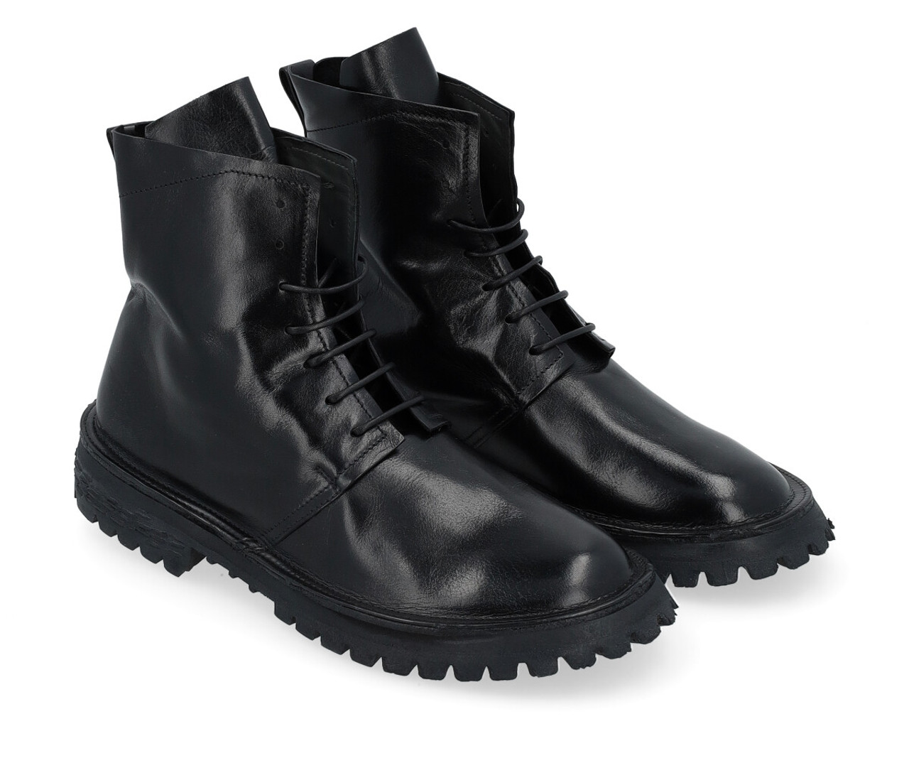 Moma lace-up ankle boots - Black