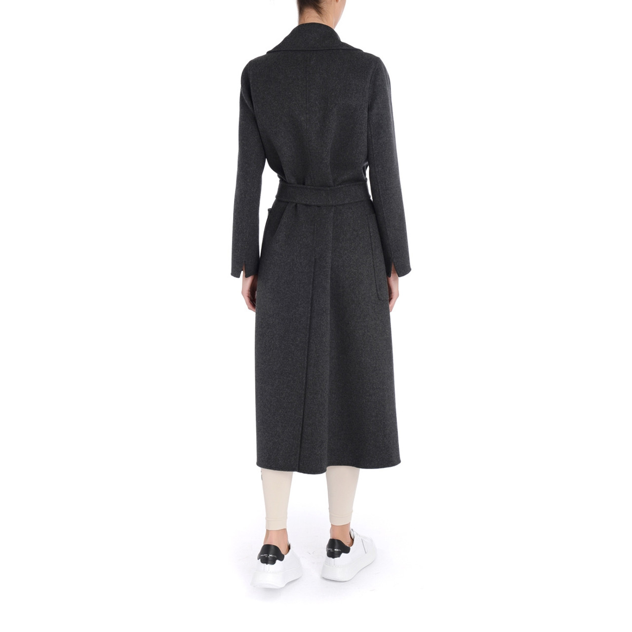 Robe coat 'S Max Mara Paolore dark gray color | H-Brands