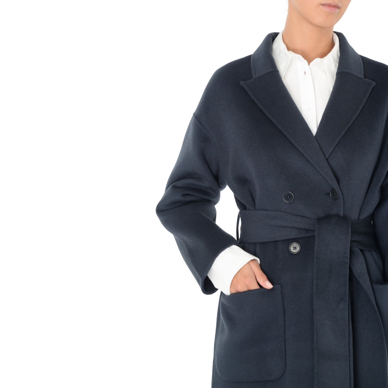 Coat Anine Bing Dylan blue H Brands