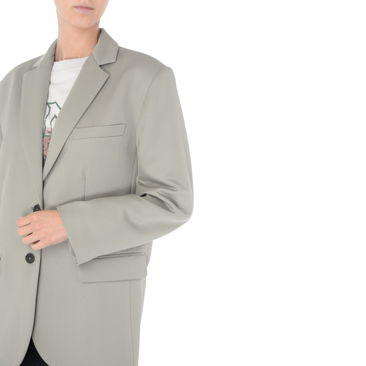 Blazer Anine Bing Quinn khaki green H Brands