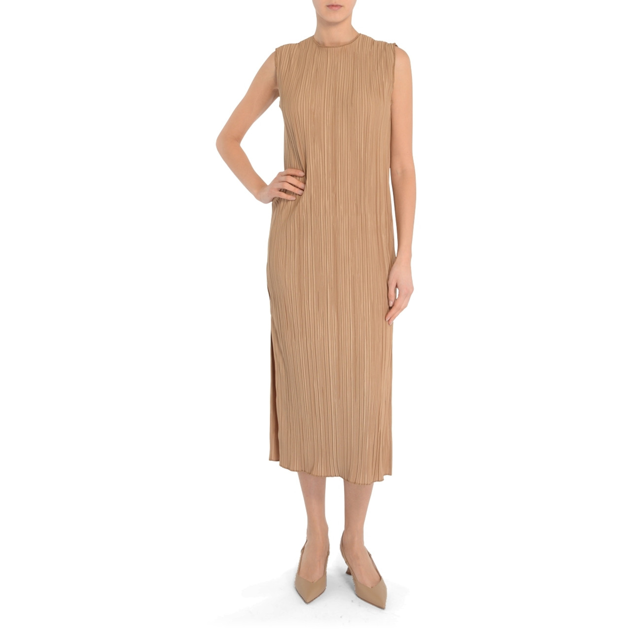 Midi Dress Anine Bing Melanie camel H Brands