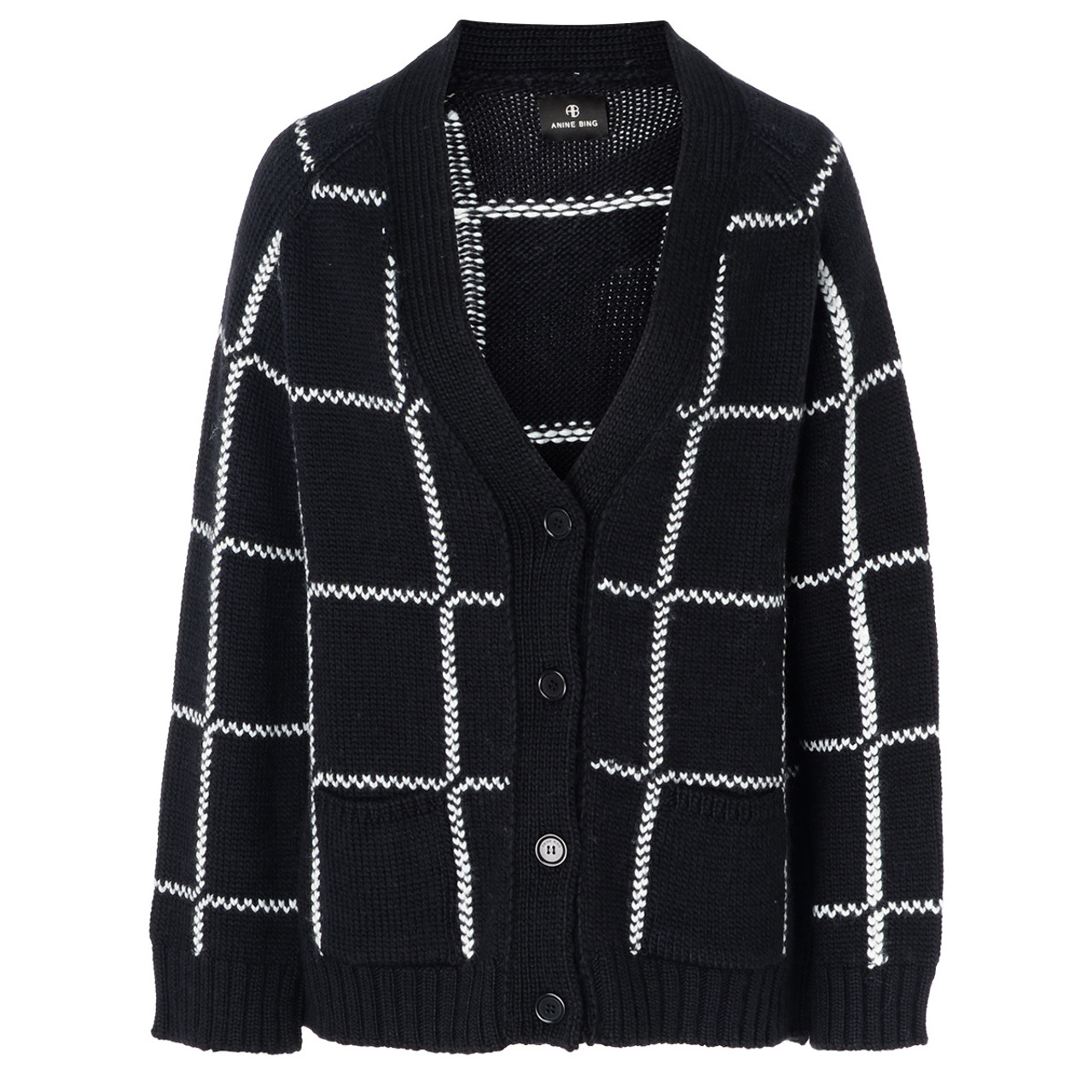 Cardigan Anine Bing Kurt black H Brands