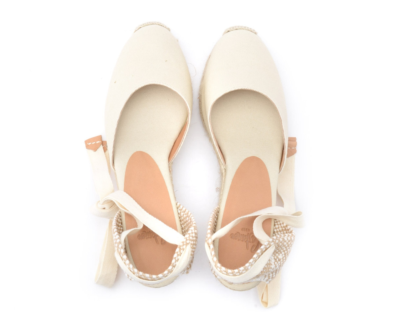 Wedge sandal Casta er Carina ivory color H Brands