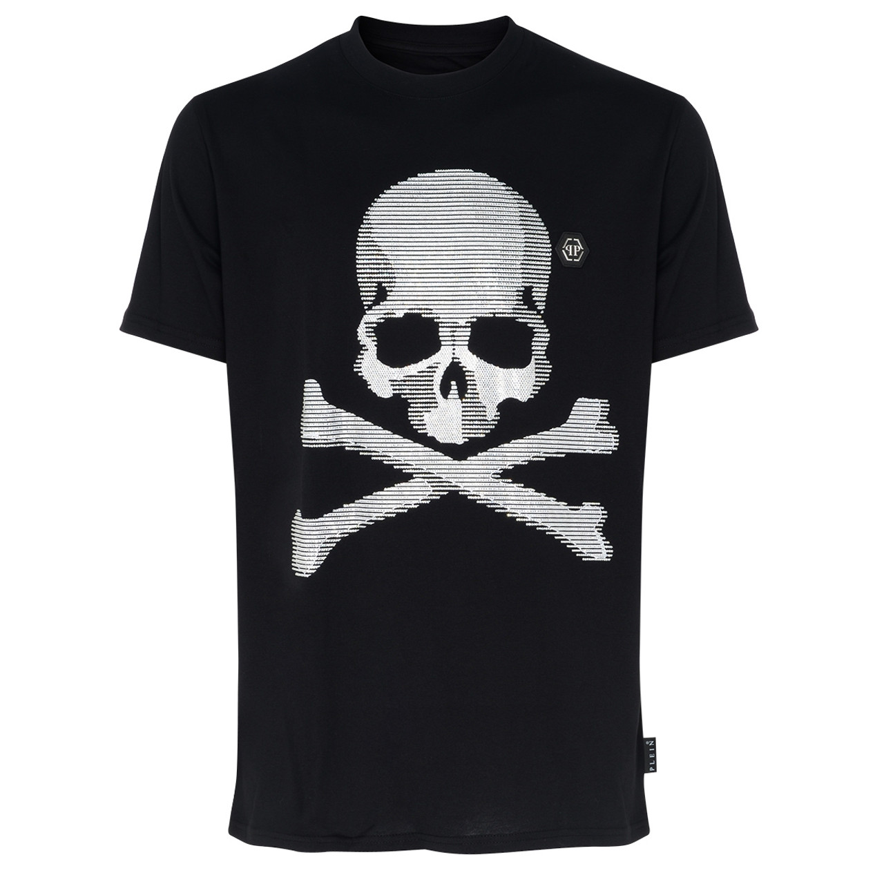 T-Shirt Philipp Plein SS Skull & Bones black | H-Brands