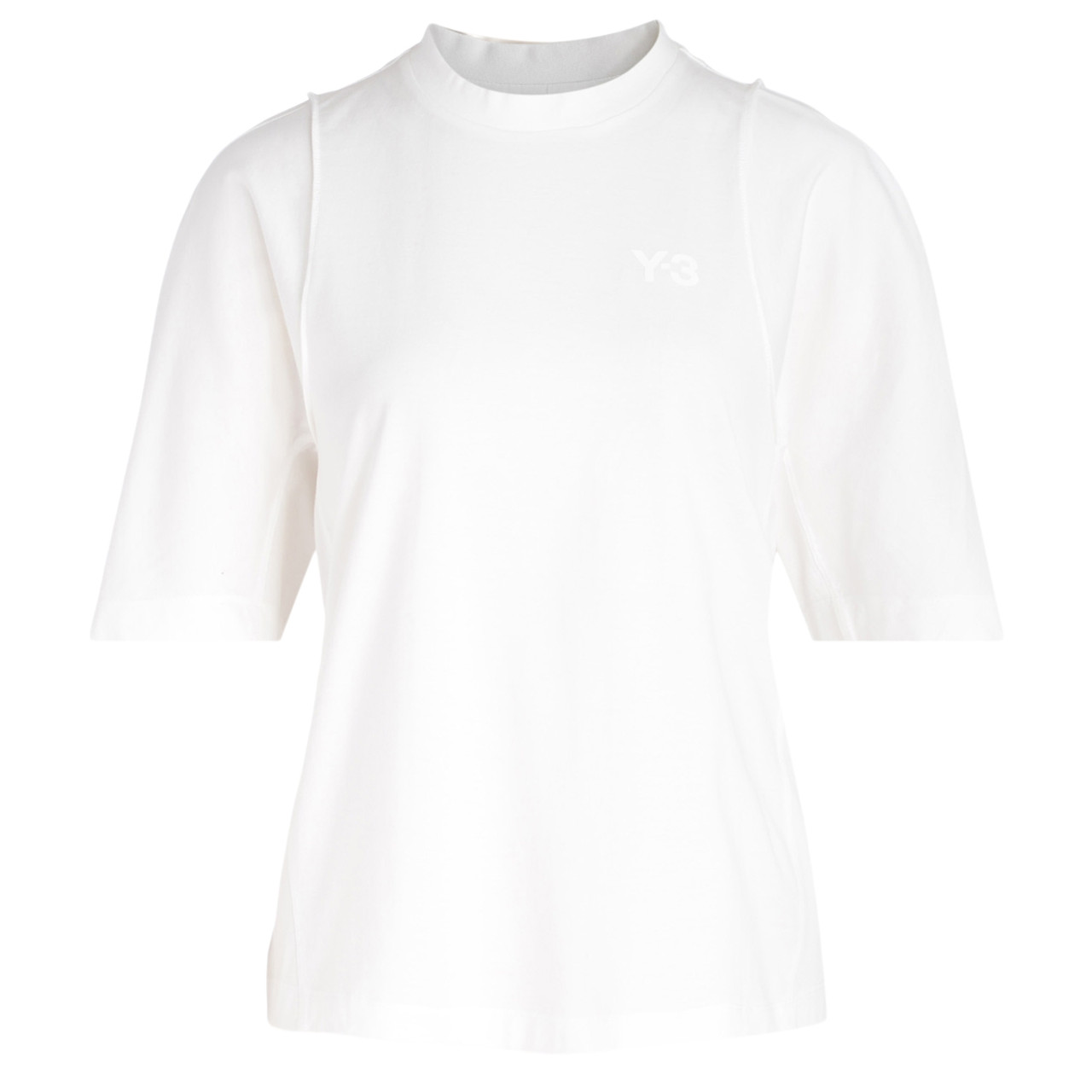 Y3 Classic Tailored T-shirt in white cotton | H-Brands