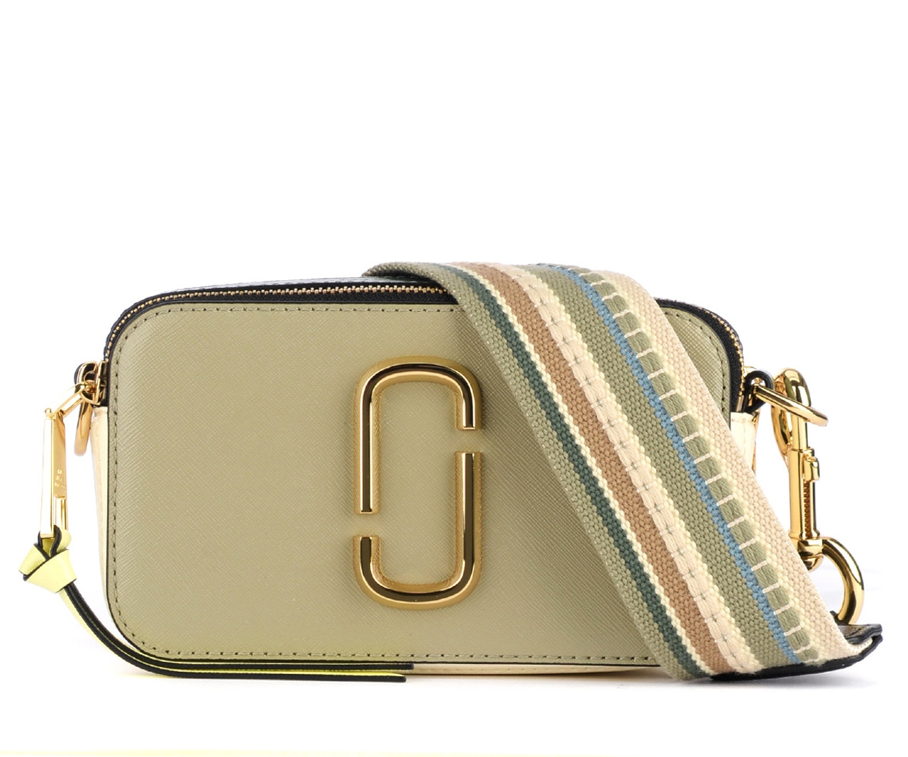 Crossbody bag The Marc Jacobs The Colorblock Snapshot sage green ...