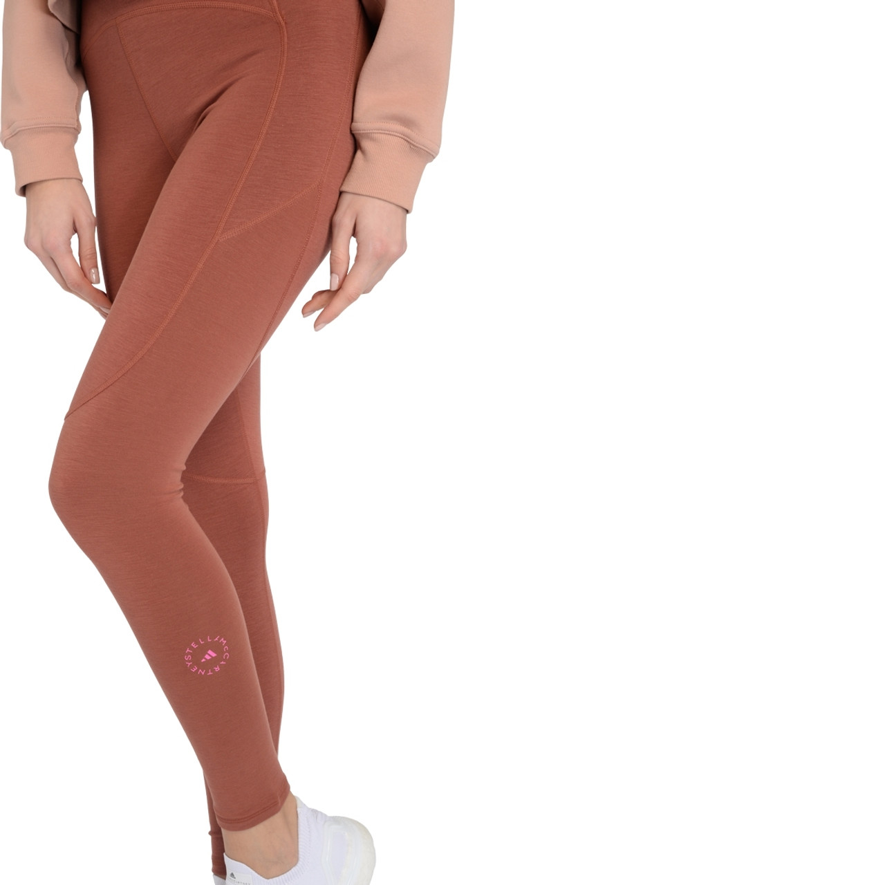 Yoga leggings 7/8 Adidas by Stella McCartney rust-colored