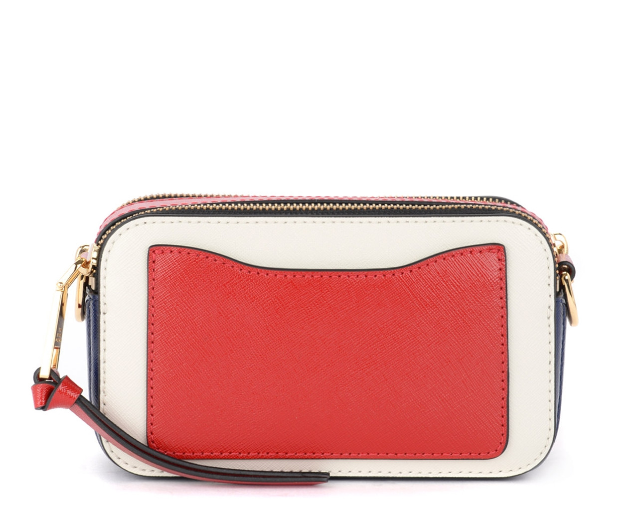 Crossbody bag The Marc Jacobs Snapshot Small Camera Bag ivory, red