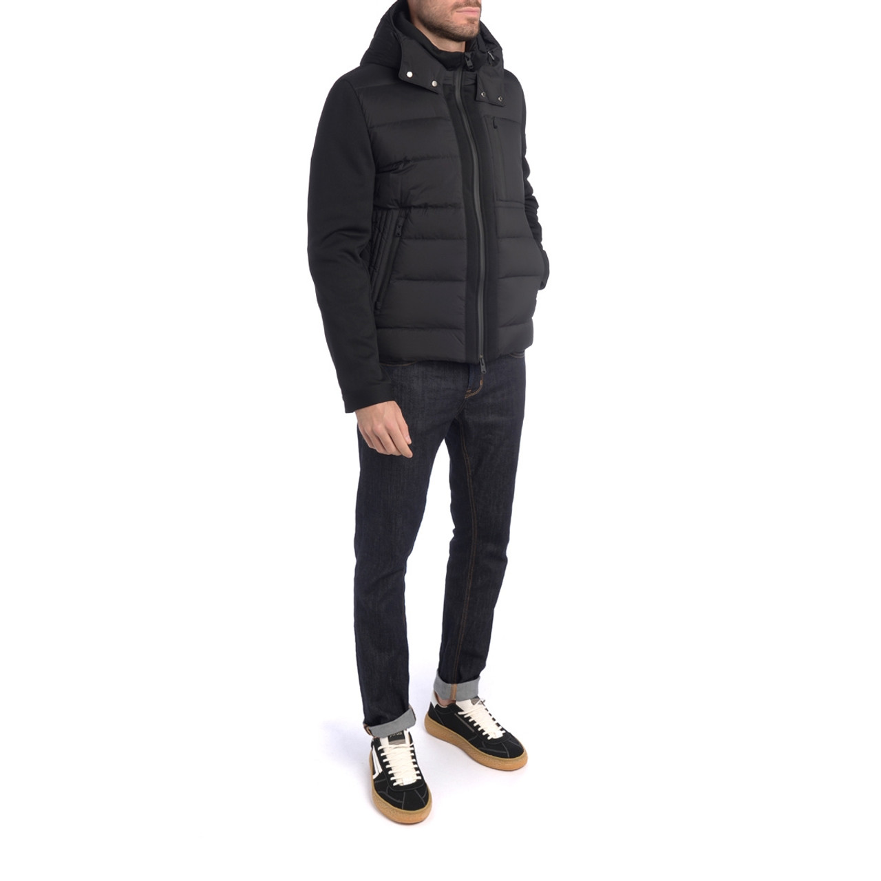 Down jacket by man Tatras Taro black | H-Brands