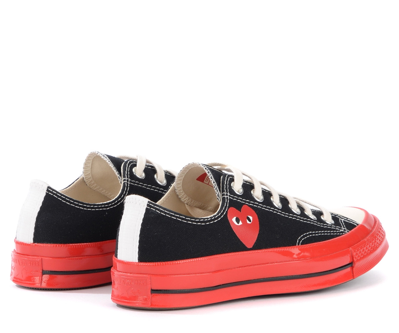 Converse noir et outlet rouge