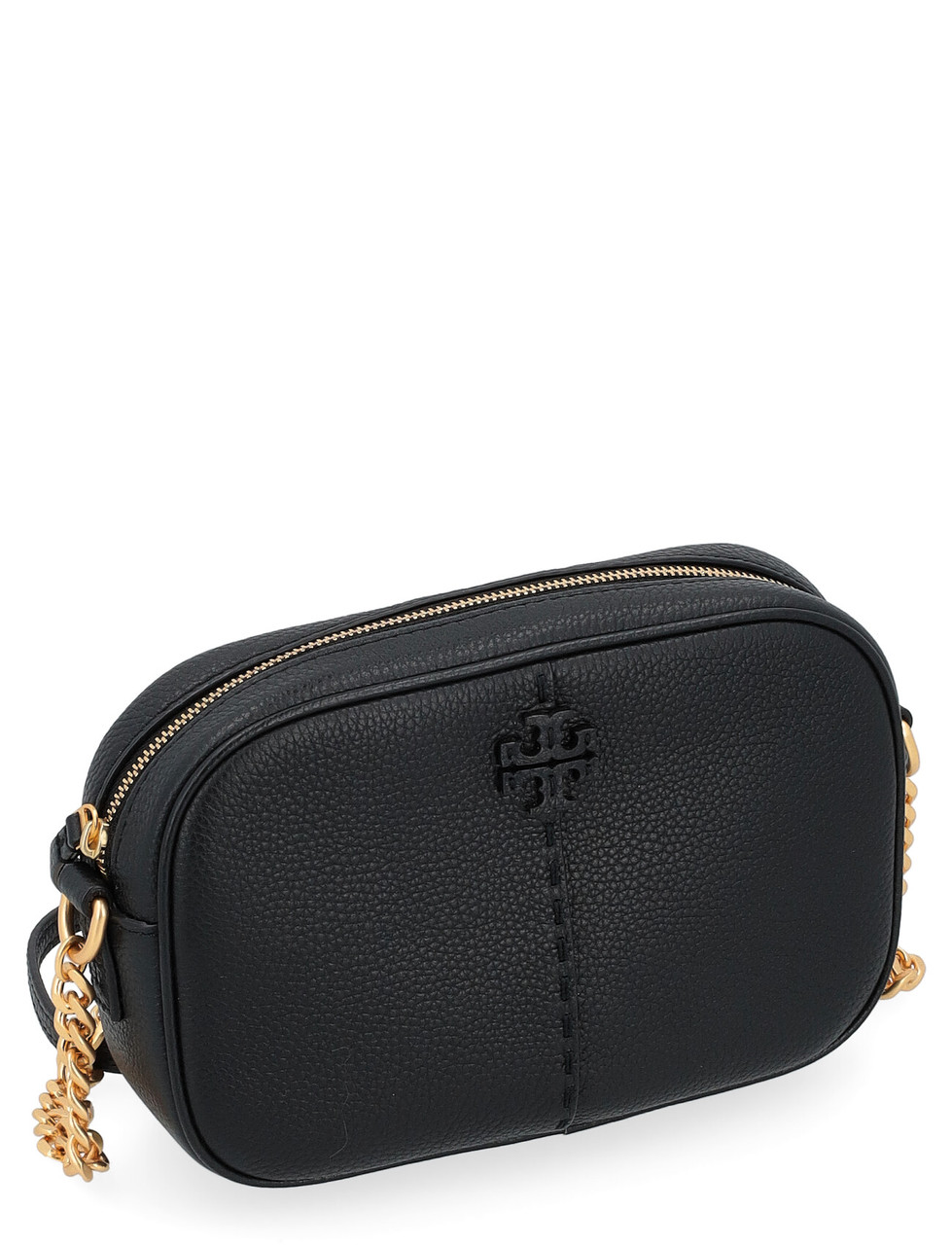 Leather mini bag Tory Burch Black in Leather - 39371470