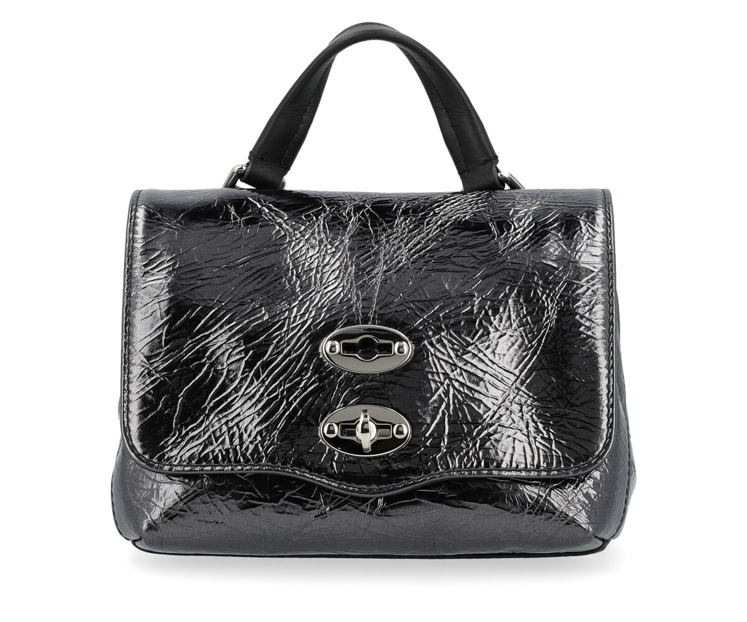 Zanellato Tasche Postina Lume Baby schwarz