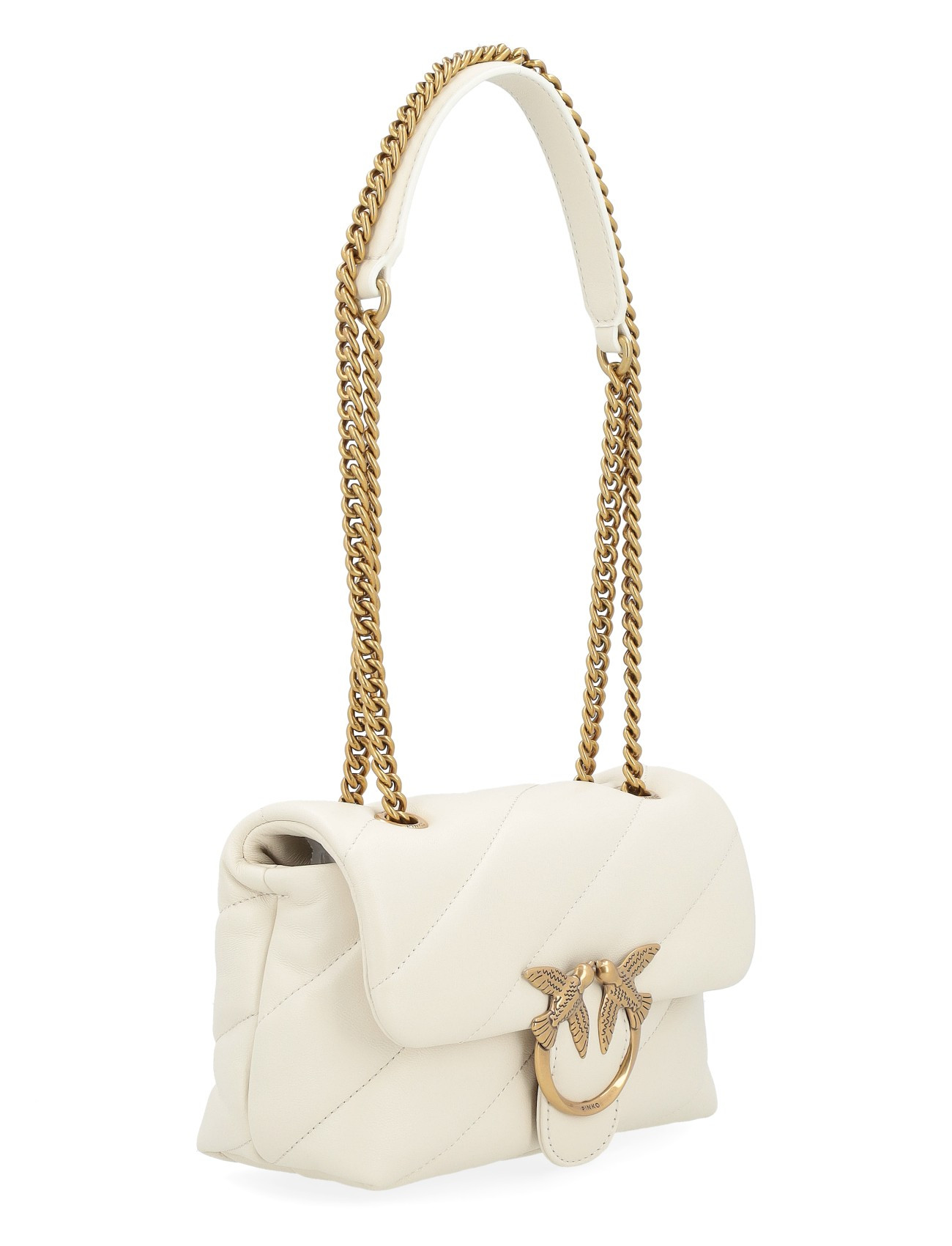 Pinko Mini Love Puff Tasche weiß H-Brands