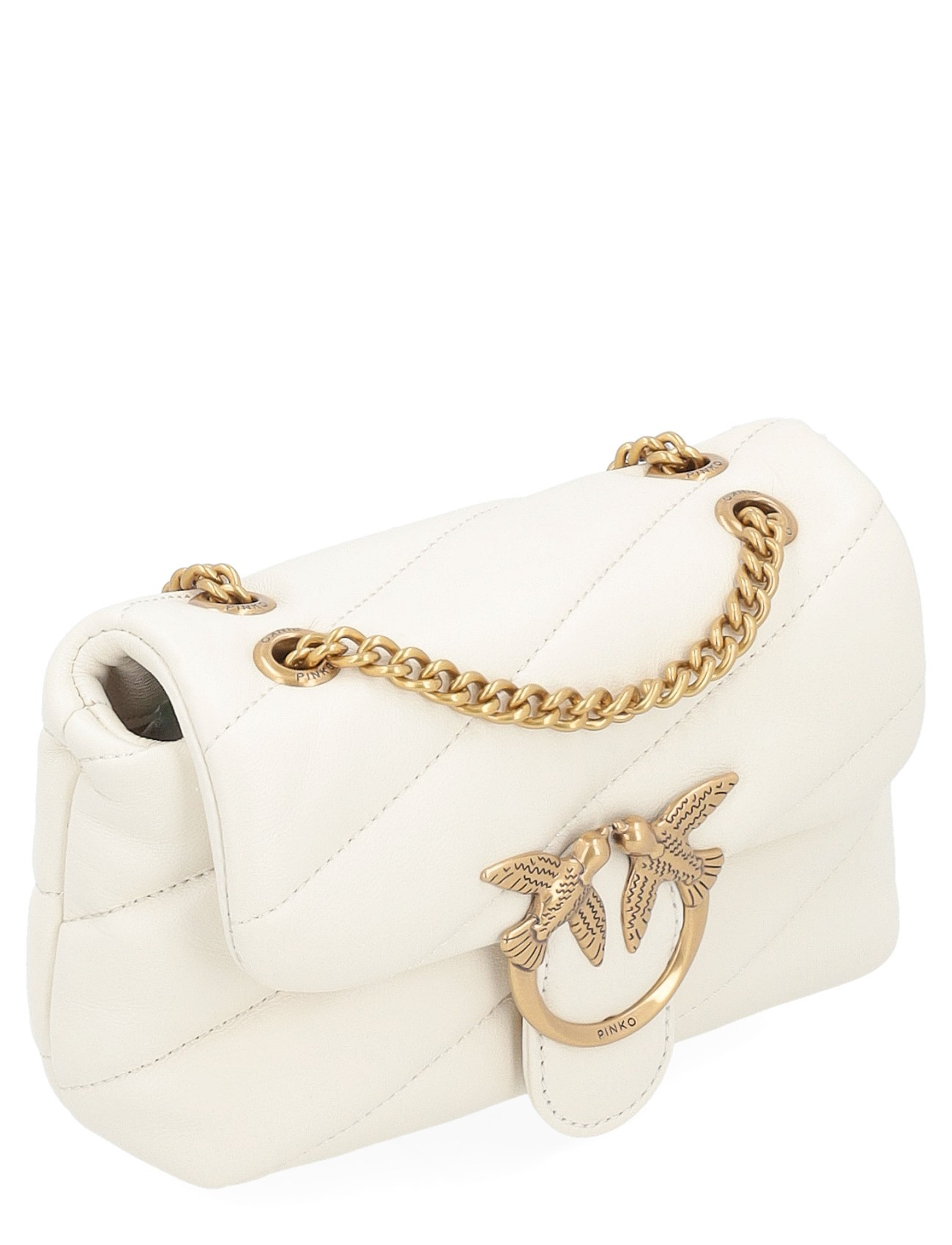 Pinko Tasche Mini Love Baby Puff weiß H-Brands1
