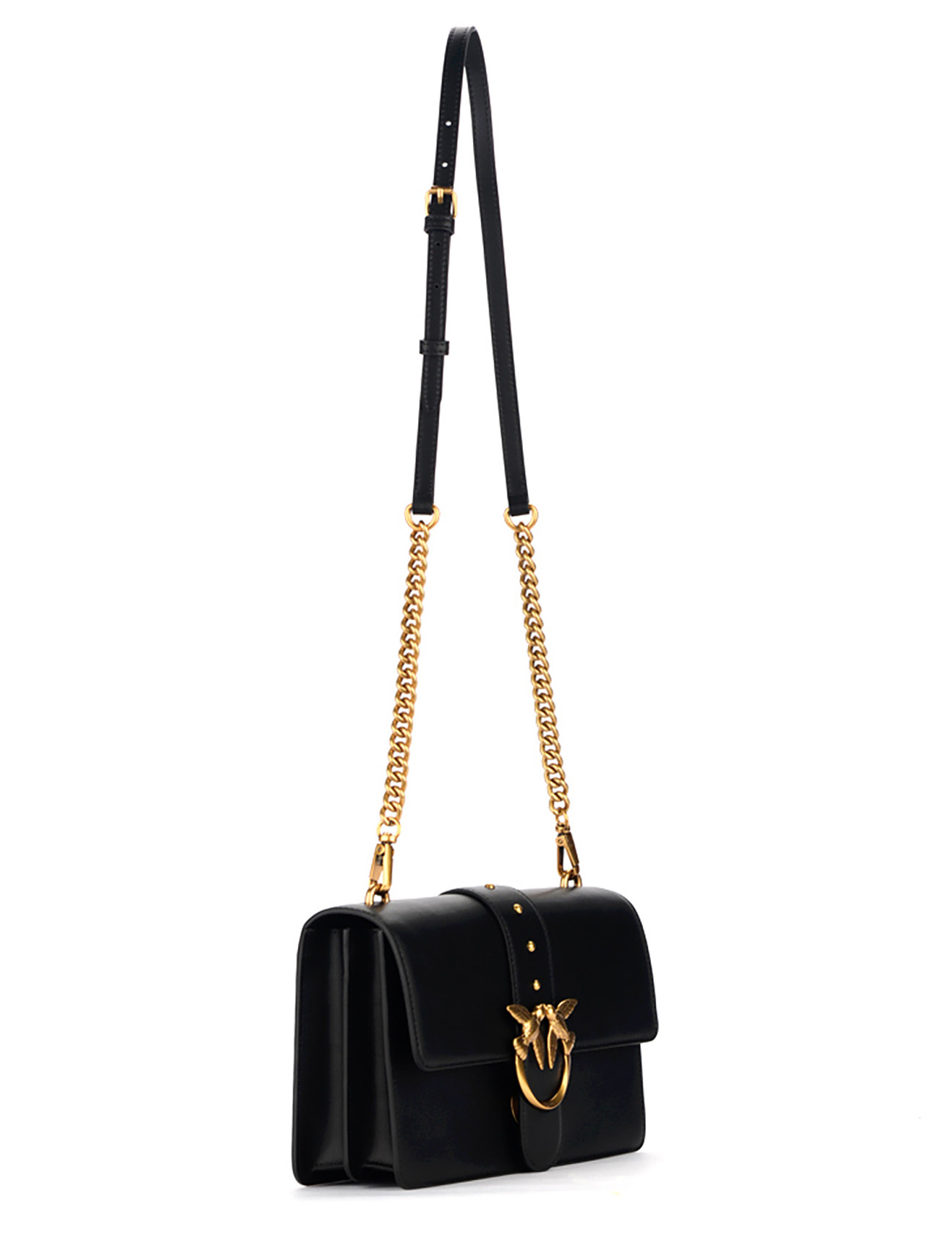 Pinko Love Classic Bag Classic Love Bag Icon Silk Pinko Black