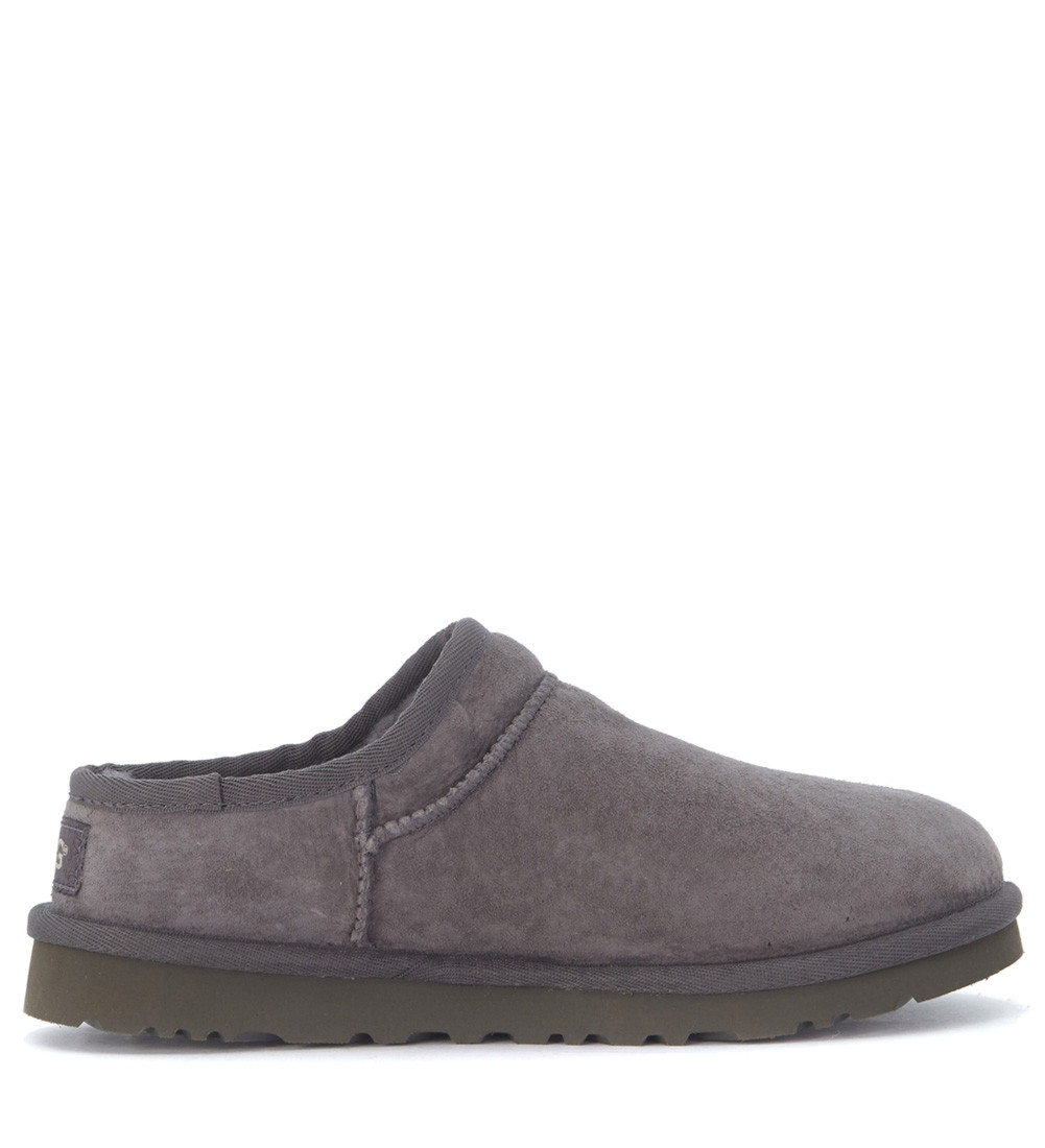 Slip-On UGG Classic Slipper in Grey Suede H-Brands