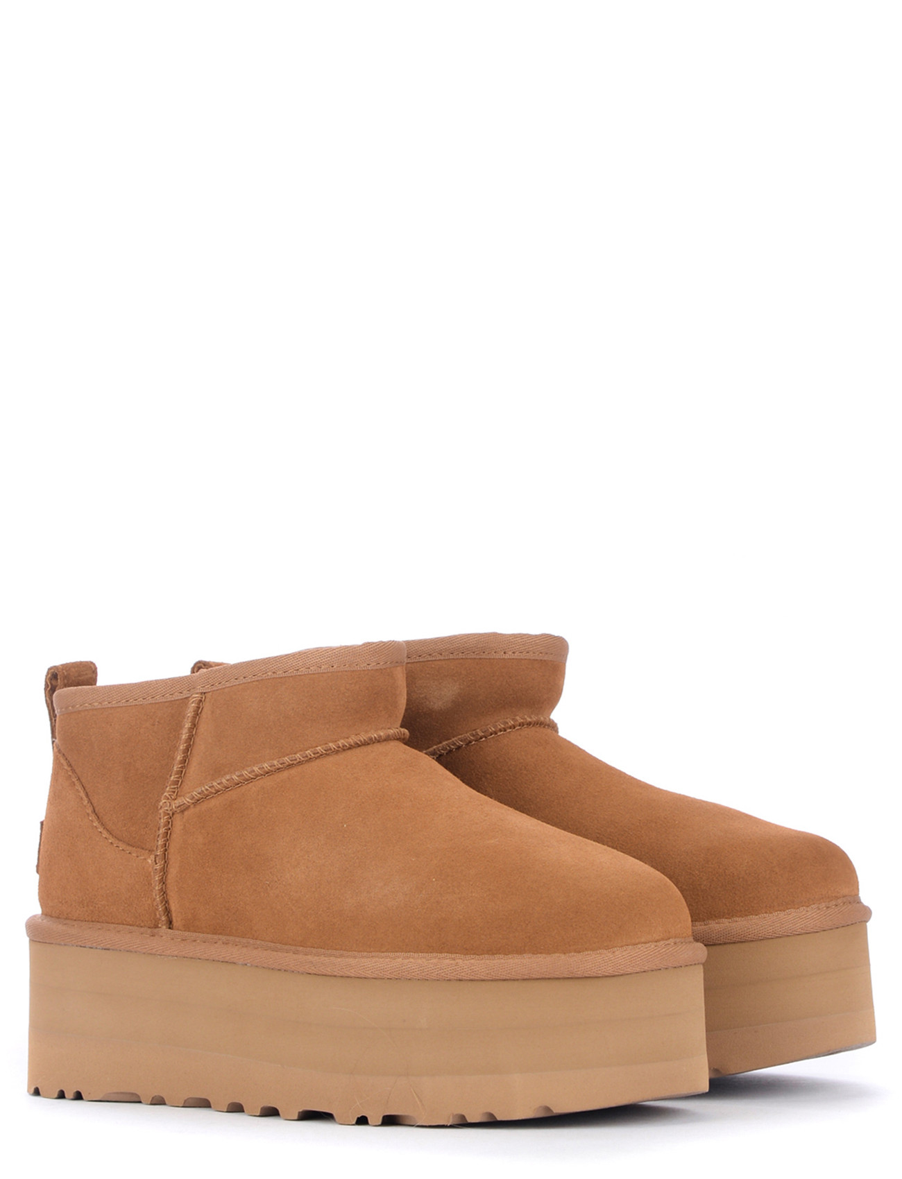 Tronchetto UGG Ultra Mini Platform color chestnut