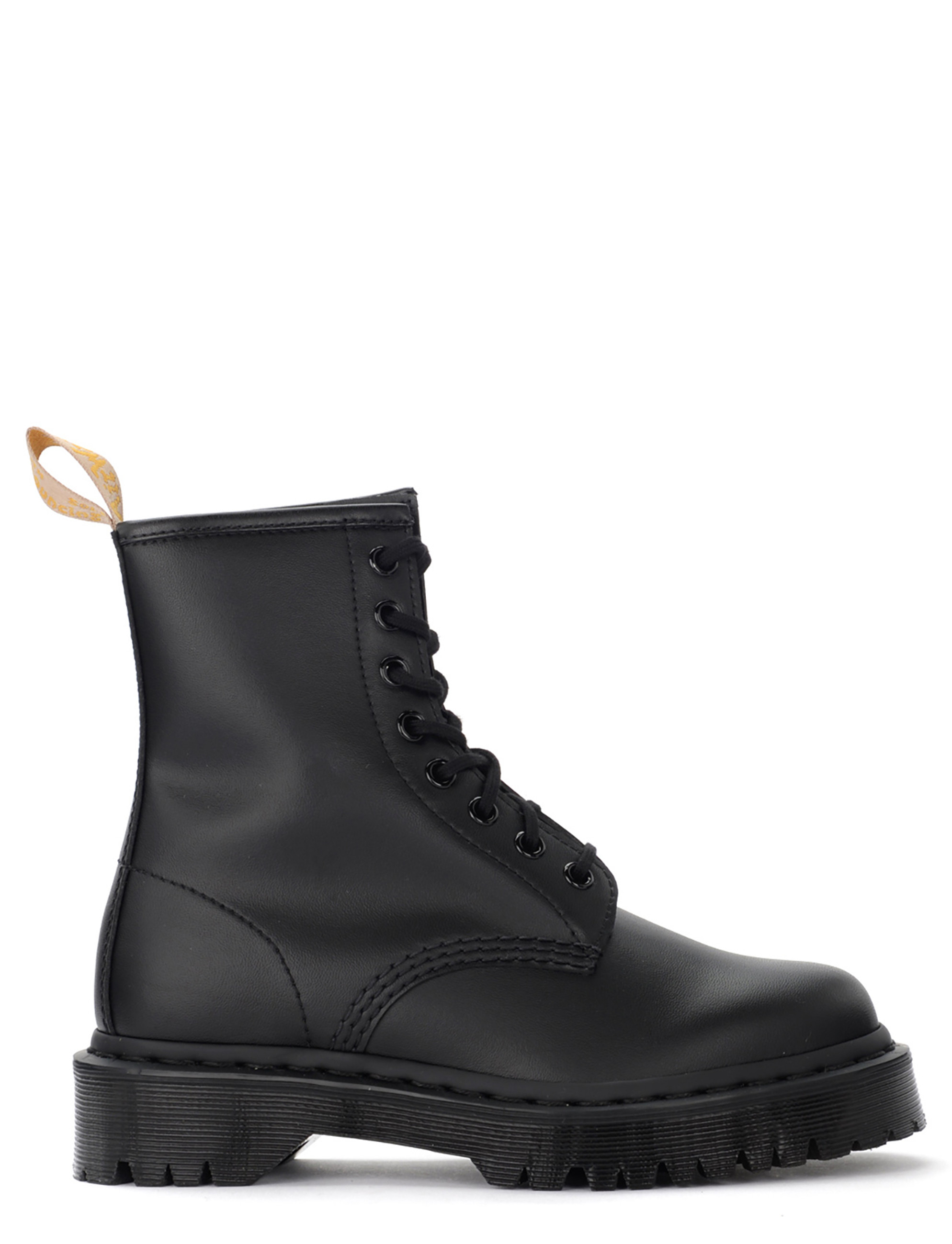 Botin militar Dr. Martens 1460 Mono Bex en piel vegana negra