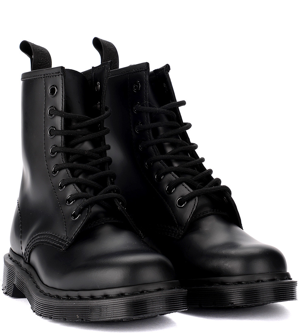 Combat boot Martens 1460 Mono black leather H-Brands