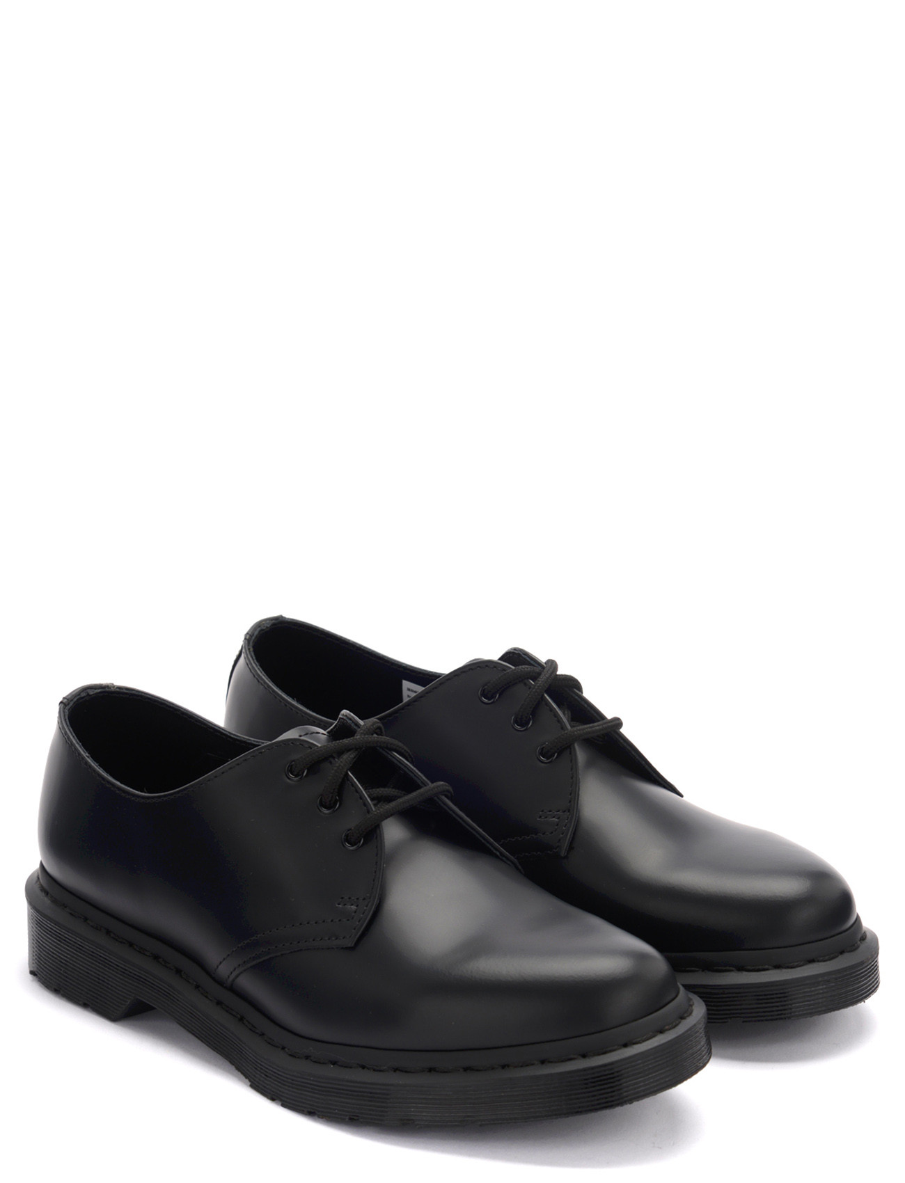 Stringata Martens 1461 Mono in pelle nera H-Brands